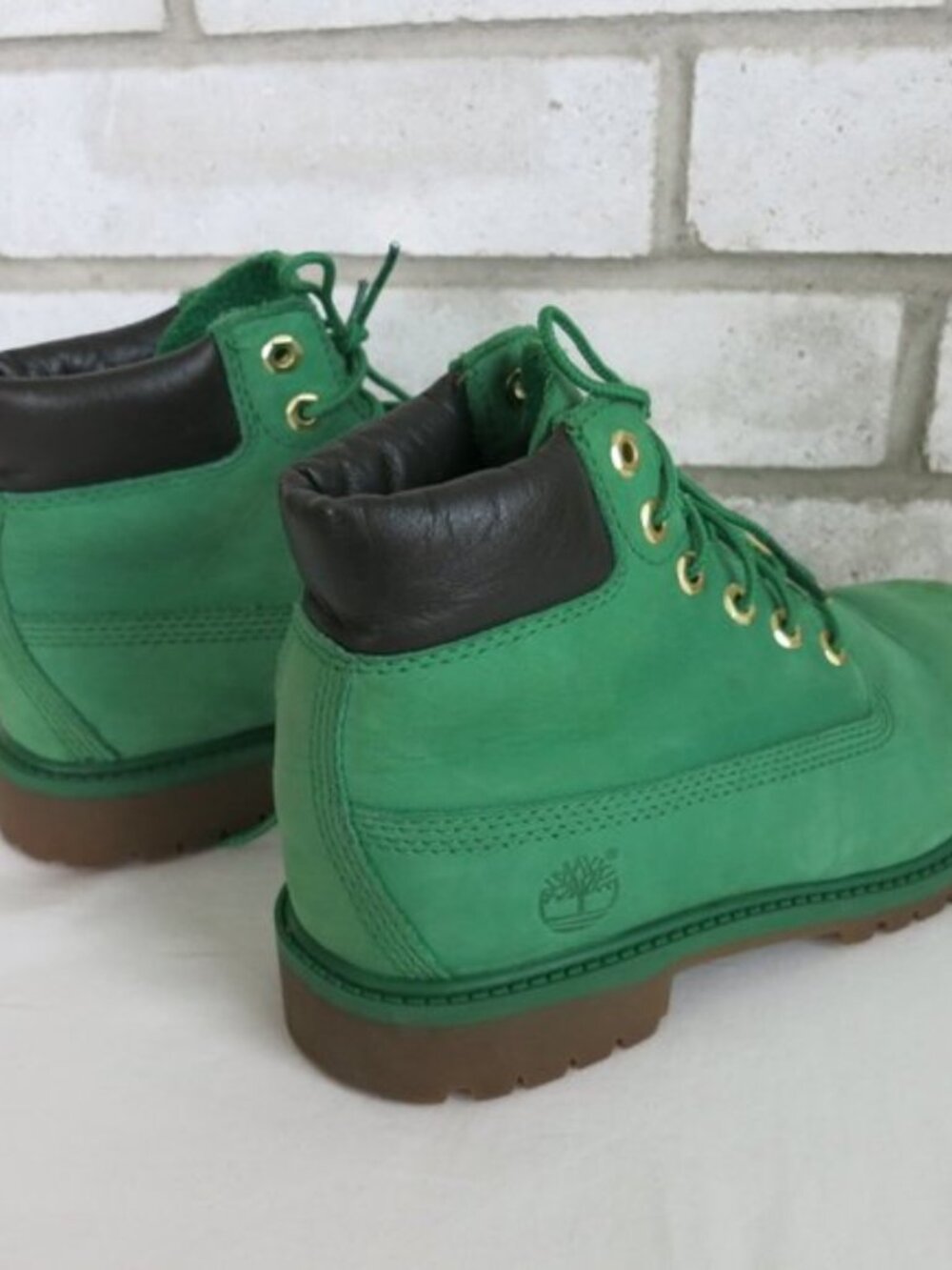Timberland Nubuck Leather High Top Hiking Outdoor Footwear Kid's Child's Boots 3 - Picture 6 of 8
